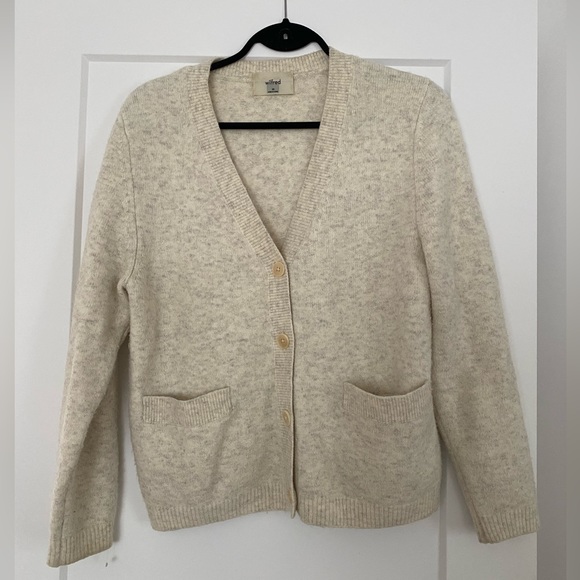 Wilfred (Aritzia) cream cardigan - Picture 1 of 3